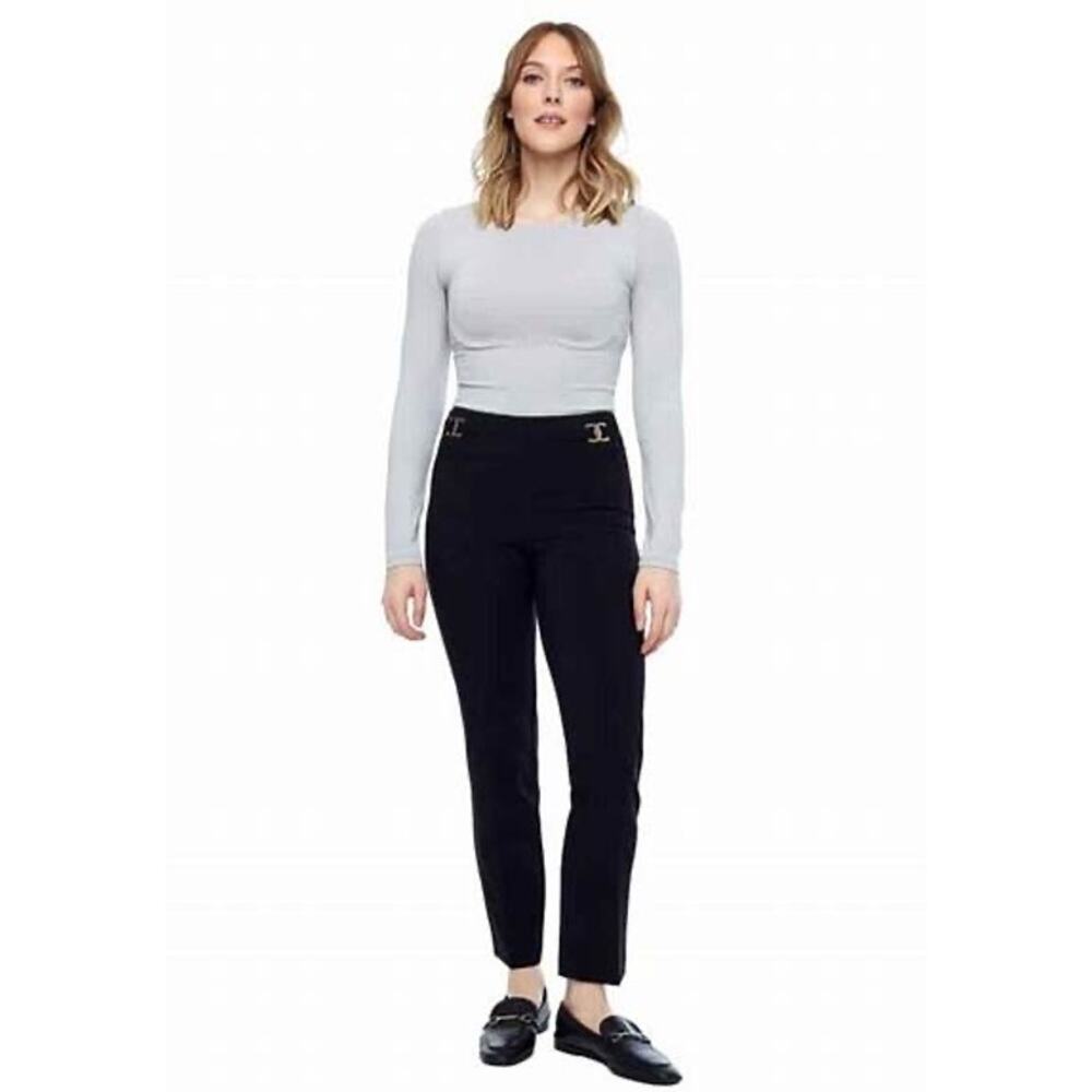 Up! Palermo Slim Black Ankle Pants Size 4